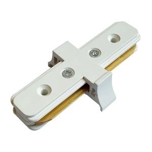 White Rail Linear Connector for LED Track Lights 72 x 37